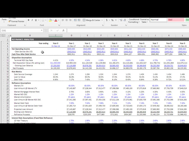 فیلم آموزشی: Refinance Analysis Tool در اکسل با زیرنویس فارسی