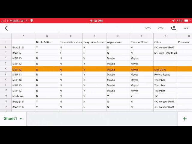 فیلم آموزشی: برنامه تلفن همراه Google Sheets برای iOS: تبدیل به Excel .xlsx با زیرنویس فارسی
