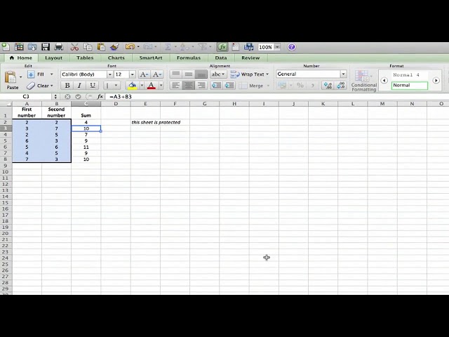 فیلم آموزشی: نحوه تشخیص اینکه یک کاربرگ در Microsoft Excel 2003 محافظت شده است: با استفاده از Excel