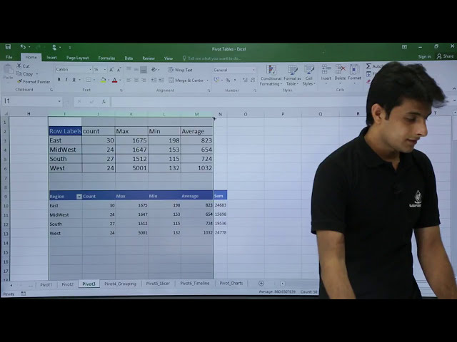 فیلم آموزشی: MS Excel - Pivot Table مثال 3 با زیرنویس فارسی