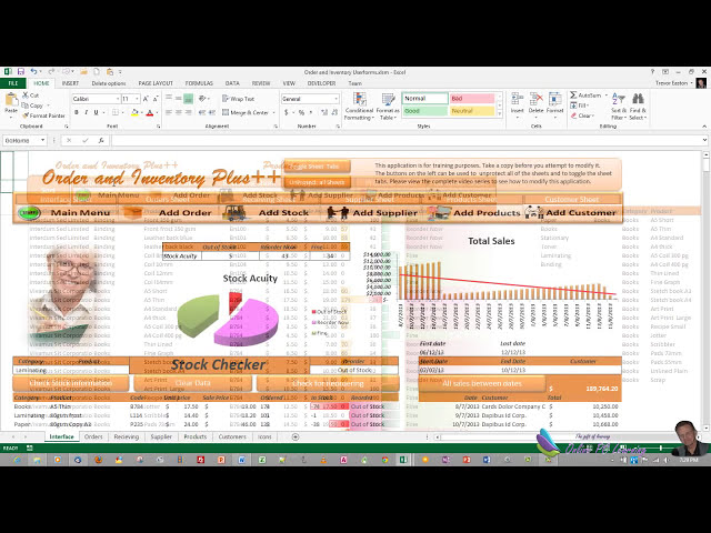 فیلم آموزشی: Excel VBA - مدیریت سفارشات و موجودی - فرم های کاربری Excel 2013 با زیرنویس فارسی