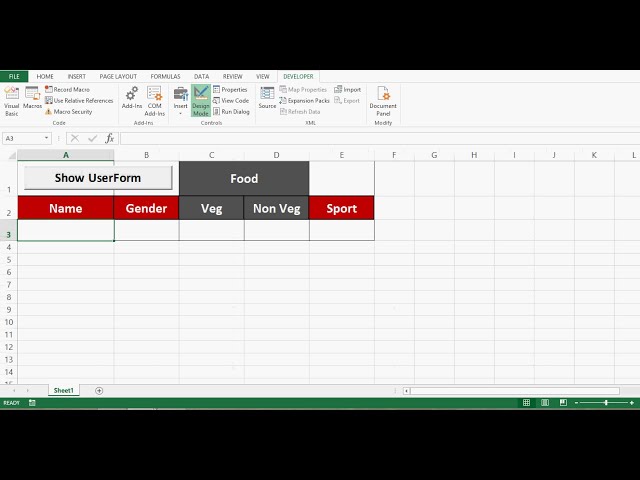 فیلم آموزشی: Excel VBA Tutorial 15 - UserForm با Textbox، Checkbox، ListBox، Option Button و Command Button با زیرنویس فارسی