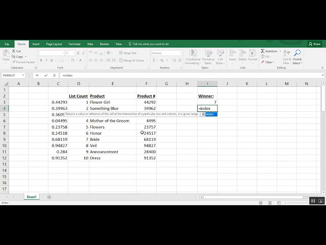 فیلم آموزشی: نحوه تولید اعداد تصادفی در اکسل با استفاده از تابع RAND و تابع RANDBETWEEN Excel - آموزش با زیرنویس فارسی