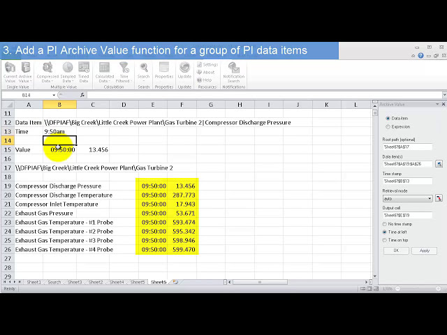 فیلم آموزشی: OSIsoft: داده‌های PI تاریخی را با تابع ارزش بایگانی PI (افزونه PI DL 2013 Excel) دریافت کنید. با زیرنویس فارسی