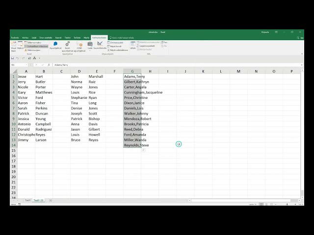 فیلم آموزشی: Excel: Makrojen nauhoittaminen