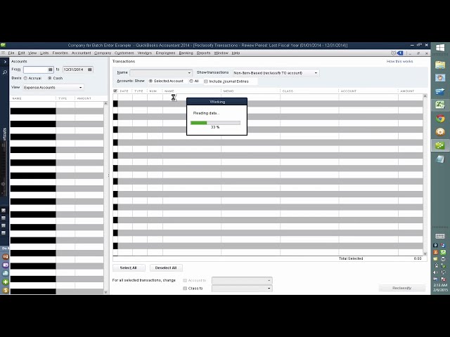 فیلم آموزشی: وارد کردن (کپی/پیست کردن از اکسل) داده های بانکی به حسابدار دسکتاپ QuickBooks * با زیرنویس فارسی