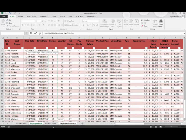 فیلم آموزشی: Excel Assignment 8 نحوه عملکردهای پیشرفته را مرور کنید با زیرنویس فارسی