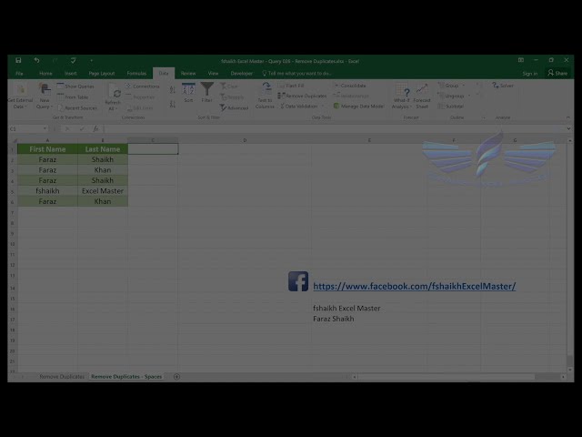 فیلم آموزشی: —«حذف موارد تکراری - Office365 و Excel 2016 با زیرنویس فارسی