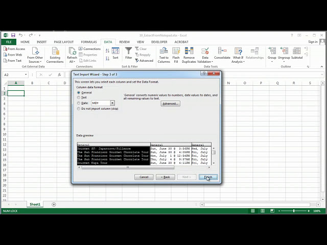 فیلم آموزشی: نحوه استخراج اطلاعات از Notepad به Excel: نکات MS Excel با زیرنویس فارسی