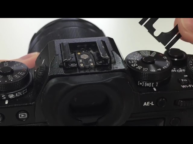 فیلم آموزشی: فنر فلزی Hot Shoe Fujifilm X-T1 برای کاکتوس V6 II