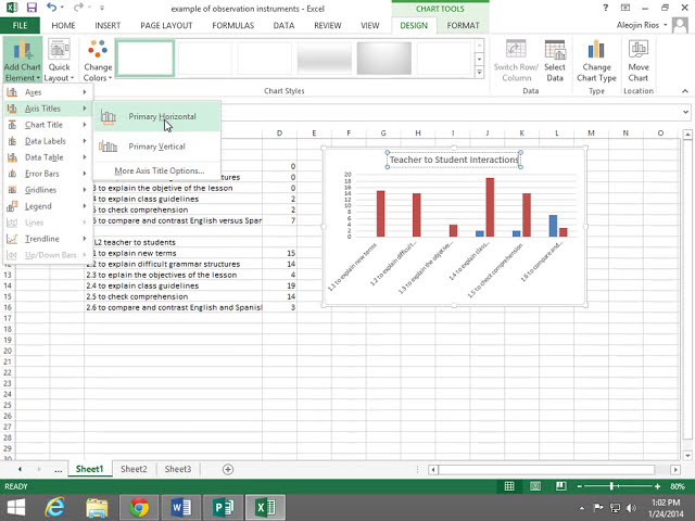فیلم آموزشی: Excel 2013 مقایسه دو مجموعه در یک نمودار با زیرنویس فارسی