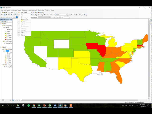 فیلم آموزشی: جدول Excel را به Shapefile در Arcmap بپیوندید با زیرنویس فارسی