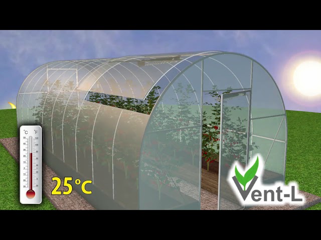 فیلم آموزشی: دریچه بازکن اتوماتیک Vent-L دمای بازشو 75-90 درجه فارنهایت گلخانه برای پنجره/درب با زیرنویس فارسی