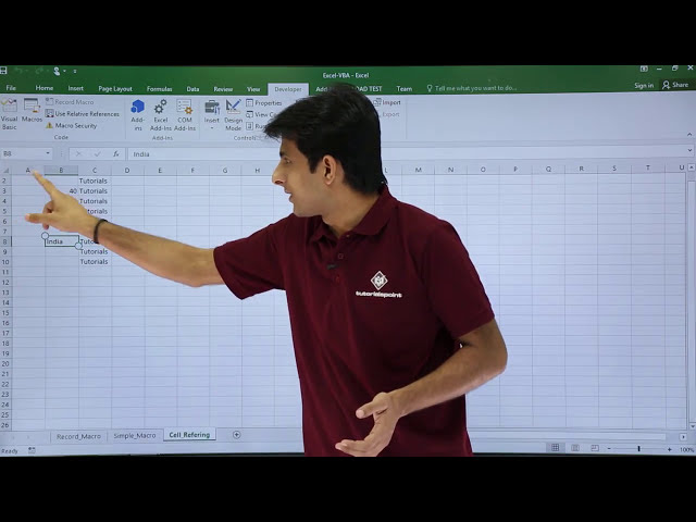 فیلم آموزشی: Excel VBA - ارجاع به سلول با زیرنویس فارسی