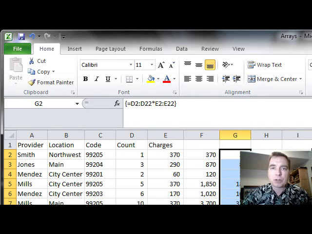 فیلم آموزشی: Excel Video 347 حذف، انتقال و گسترش فرمول های آرایه