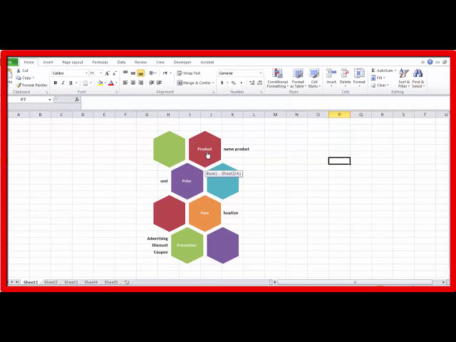 فیلم آموزشی: Excel: چگونه SmartArt و Hyperlink را اضافه کنیم جالب است!!!!!!!!!! با زیرنویس فارسی