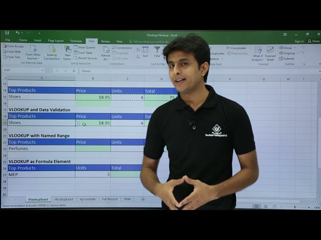 فیلم آموزشی: آموزش ویدیویی MS Excel - Vlookup in Excel