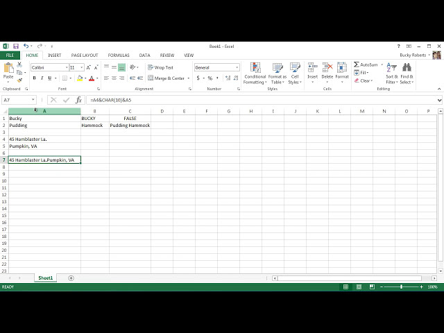 فیلم آموزشی: آموزش Microsoft Excel 2013 - 21 - توابع رشته با زیرنویس فارسی