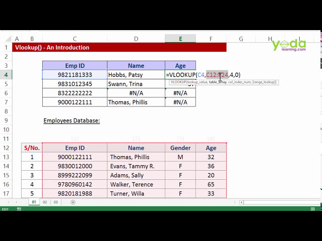 فیلم آموزشی: فرمول VLookup در اکسل برای مبتدیان با زیرنویس فارسی