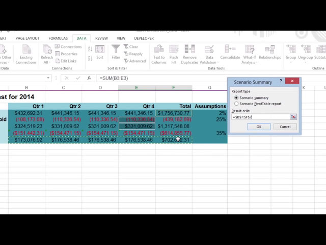 فیلم آموزشی: نحوه استفاده از مدیر سناریوی Excel 2013 برای Dummies با زیرنویس فارسی