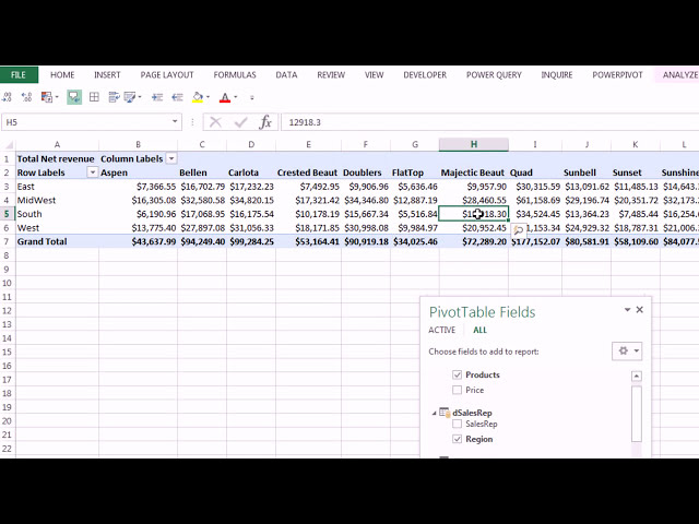 فیلم آموزشی: Excel 2013 PowerPivot Basics #05: وارد کردن جداول خارجی اکسل، ساخت مدل داده با تابع SUMX با زیرنویس فارسی