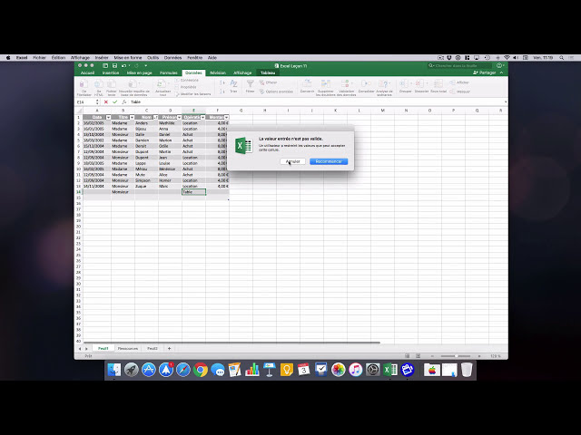 فیلم آموزشی: Excel 2016 - Crejper une list deجپرولانت - Tuto #12 با زیرنویس فارسی