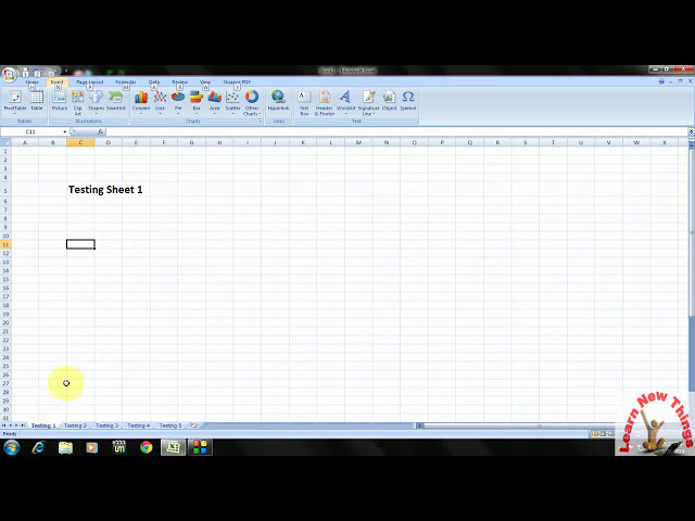 فیلم آموزشی: کلید میانبر برای انتقال برگه های بعدی و قبلی در MS Excel