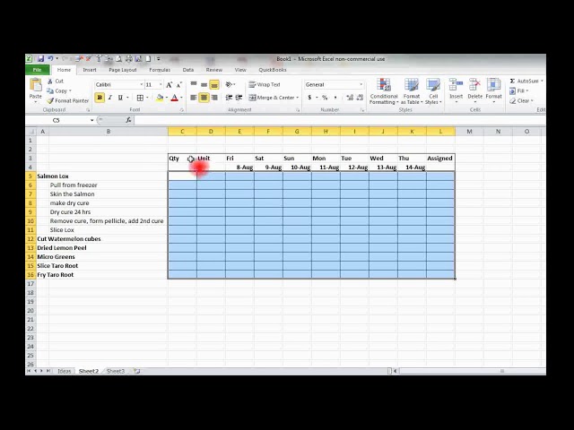 فیلم آموزشی: سرآشپزها - از Excel برای برنامه ریزی رویداد و پذیرایی استفاده کنید با زیرنویس فارسی