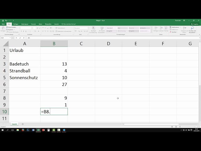 فیلم آموزشی: Excel: addieren, subtrahieren, multiplizieren & dividieren - Grundrechenarten [Grundkurs, lernen] با زیرنویس فارسی