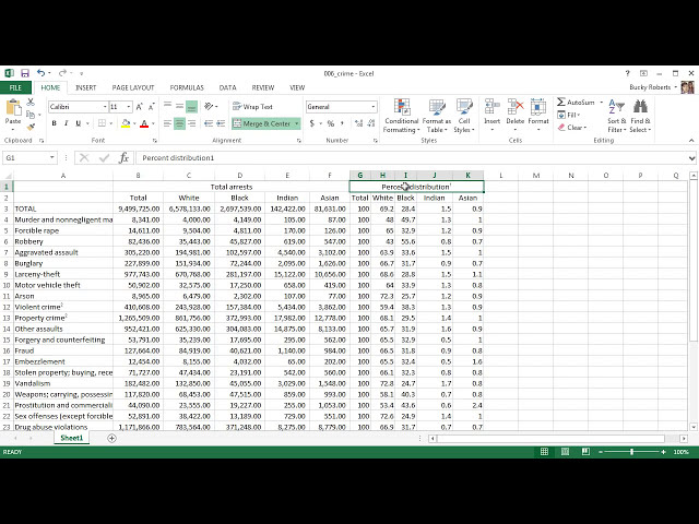 فیلم آموزشی: آموزش Microsoft Excel 2013 - 12 - تناسب متن و ادغام سلول ها با زیرنویس فارسی