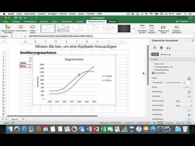 فیلم آموزشی: Excel 2016 Mac: 42 Diagramm erstellen با زیرنویس فارسی