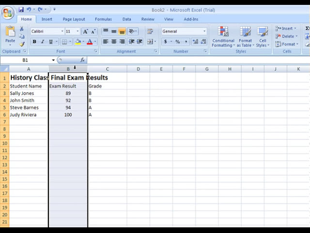 فیلم آموزشی: Excel How-To: شروع یک صفحه گسترده اولیه با زیرنویس فارسی