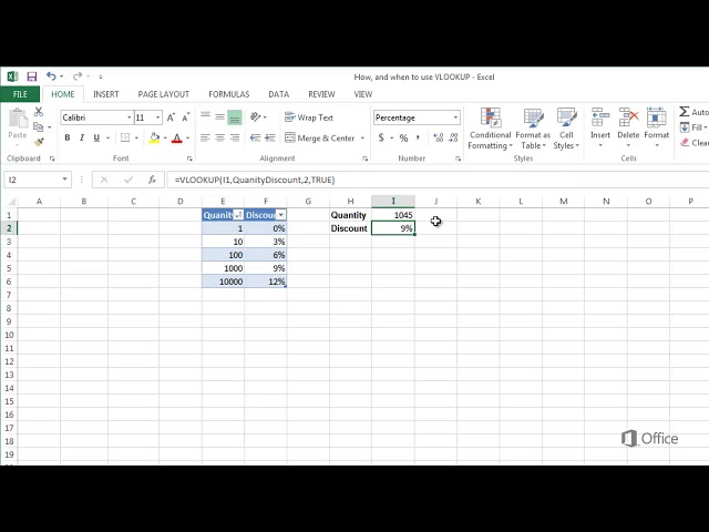 فیلم آموزشی: Microsoft Excel 2013 - VLOOKUP در سال 2013 - پیچ و مهره های VLOOKUP - ویدئو 2 از 4