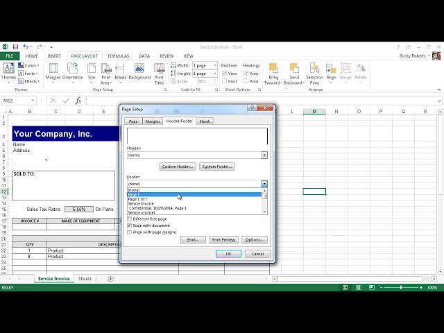 فیلم آموزشی: آموزش Microsoft Excel 2013 - 15 - Templates and Printing