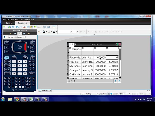 فیلم آموزشی: نحوه کپی و چسباندن داده های Microsoft Excel در TI-Nspire با زیرنویس فارسی