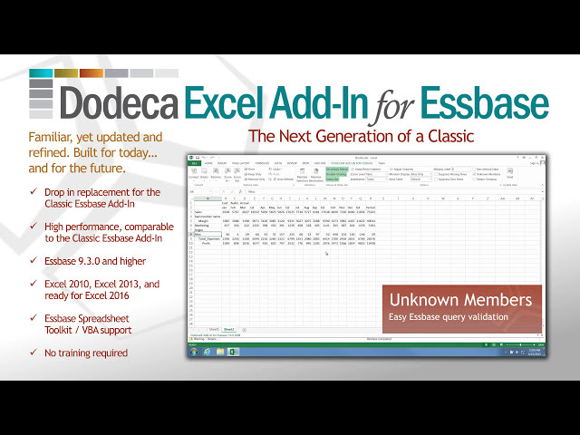 فیلم آموزشی: معرفی: افزونه Dodeca Excel برای Essbase