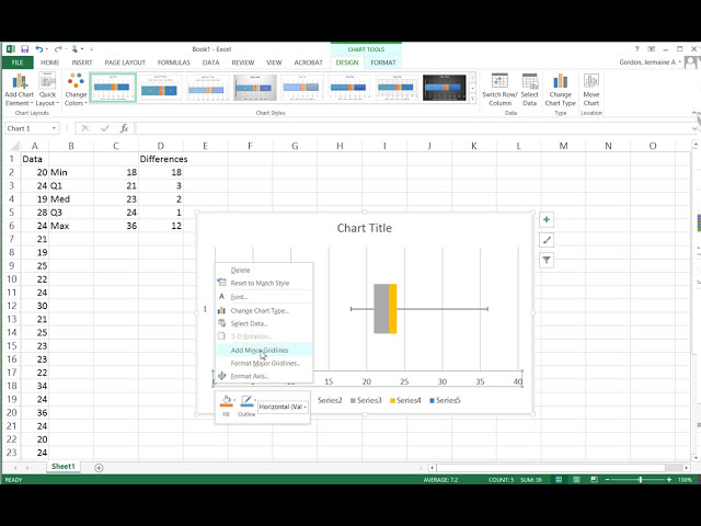 فیلم آموزشی: ایجاد Boxplot با استفاده از Excel (نسخه کوتاه) با زیرنویس فارسی