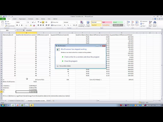 فیلم آموزشی: نحوه استفاده از Excel-Analysing Single Subject Design Data-The C Statistics با زیرنویس فارسی