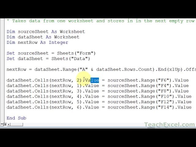 فیلم آموزشی: Idiot-Proof Excel - 5 - ذخیره داده ها از یک فرم با زیرنویس فارسی