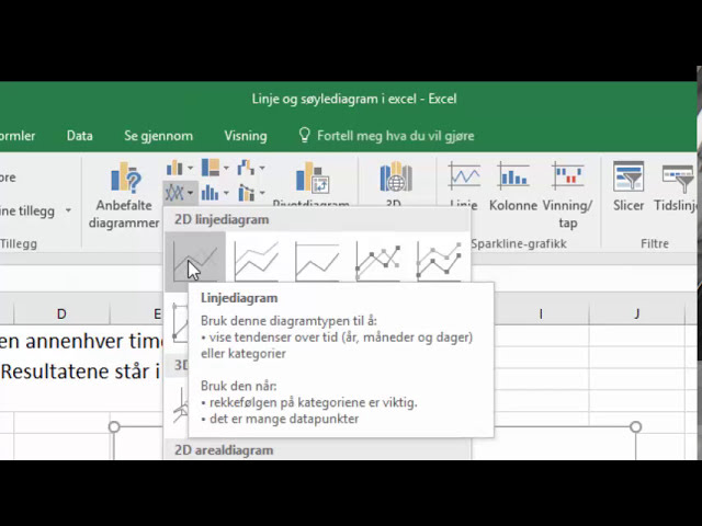 فیلم آموزشی: Statistikk - Stolpe- og linjediagram i Excel