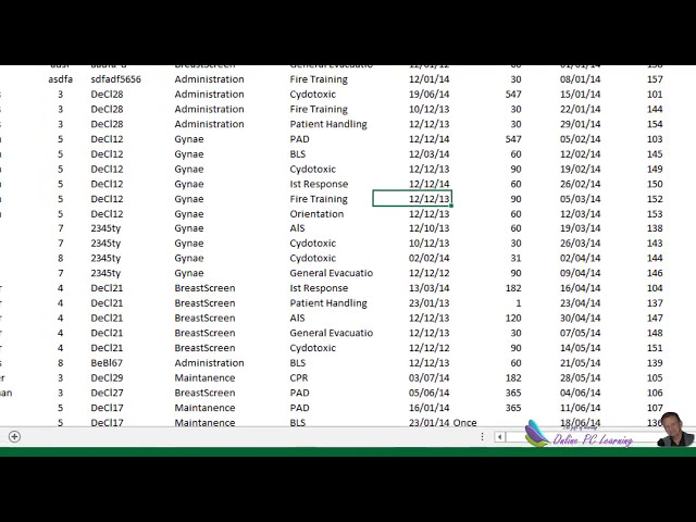 فیلم آموزشی: فیلتر خودکار بین تاریخ ها و چندین فیلد - Excel 2013 با زیرنویس فارسی