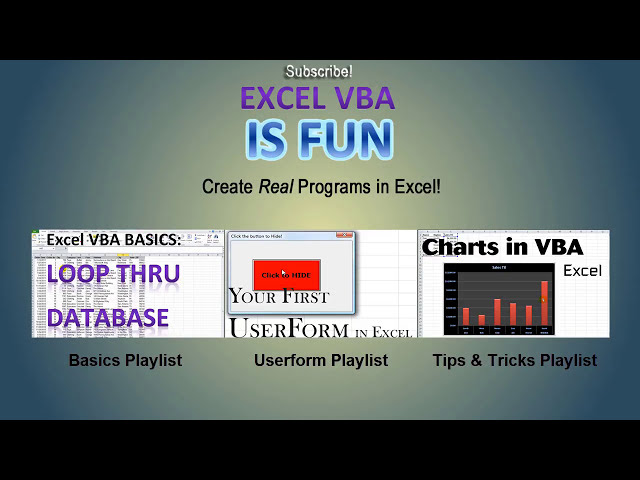 فیلم آموزشی: چندین برگه را در Excel VBA مخفی کنید - نکات سریع ExcelVbaIsFun با زیرنویس فارسی