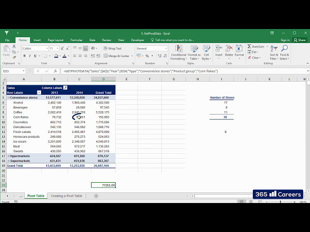 فیلم آموزشی: نحوه استفاده از GETPIVOTDATA در Excel 2016: Pivot Tables Excel 2016 با زیرنویس فارسی