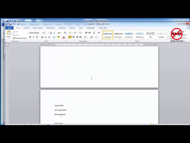 فیلم آموزشی: نامه ادغام نامه با استفاده از Word و Excel