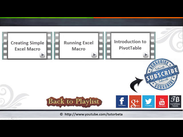 فیلم آموزشی: Excel Macro & Definition & Example Excel 2013 Beginners Tutorial با زیرنویس فارسی