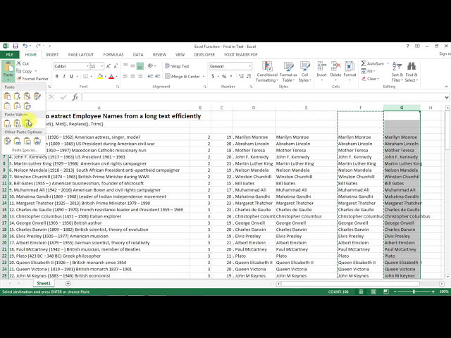 فیلم آموزشی: Excel for HR: یافتن و جایگزینی متن در نام کارمند با زیرنویس فارسی