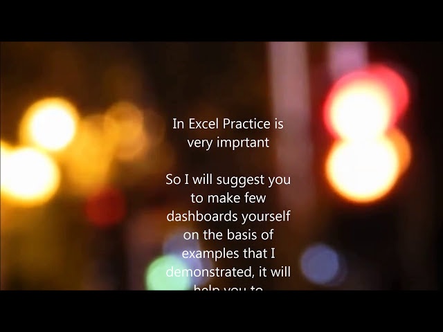فیلم آموزشی: نحوه ساخت داشبورد چراغ راهنمایی اکسل با استفاده از مجموعه آیکون با زیرنویس فارسی