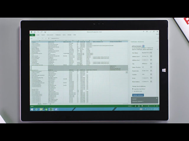 فیلم آموزشی: Pitney Bowes اعتبار برنامه آدرس برای Microsoft Excel