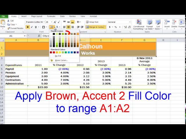 فیلم آموزشی: Microsoft Excel: نحوه تغییر نام برگه (متن، رنگ، زیرنویس)