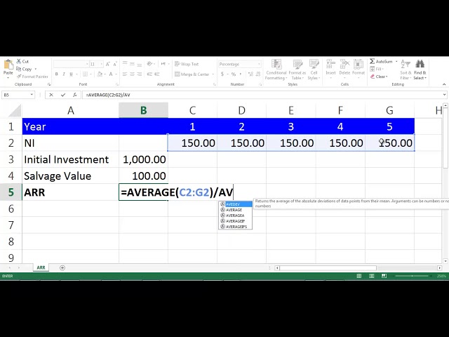 فیلم آموزشی: محاسبه ARR با استفاده از Excel با زیرنویس فارسی